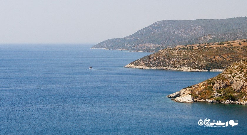 سرگرمی سواحل مندرس شهر ترکیه کشور ازمیر