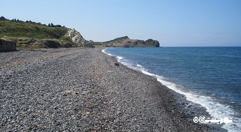 سرگرمی ساحل کارابورون شهر ترکیه کشور ازمیر