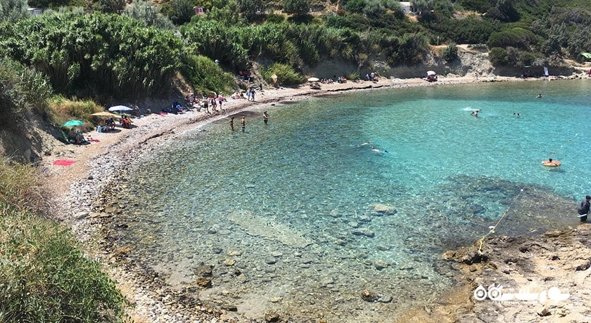 سرگرمی ساحل کارابورون شهر ترکیه کشور ازمیر