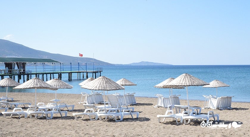 سرگرمی سواحل دیکیلی شهر ترکیه کشور ازمیر