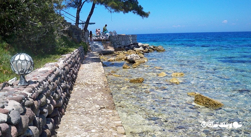سرگرمی سواحل دیکیلی شهر ترکیه کشور ازمیر