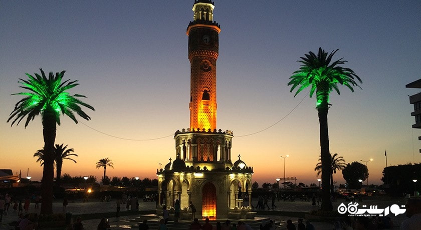 برج ساعت ازمیر -  شهر ازمیر
