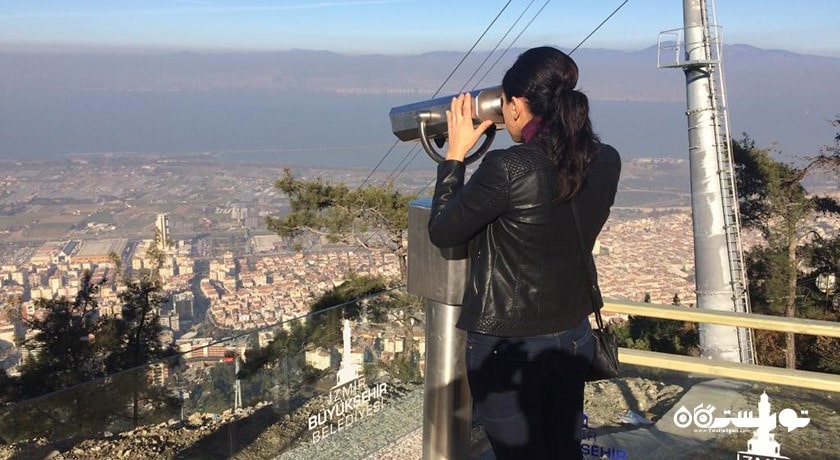 سرگرمی تله کابین ازمیر شهر ترکیه کشور ازمیر