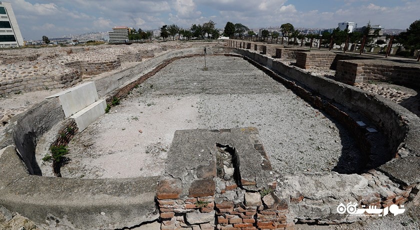  حمام رومی شهر ترکیه کشور آنکارا