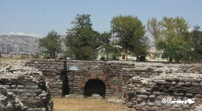  حمام رومی شهر ترکیه کشور آنکارا