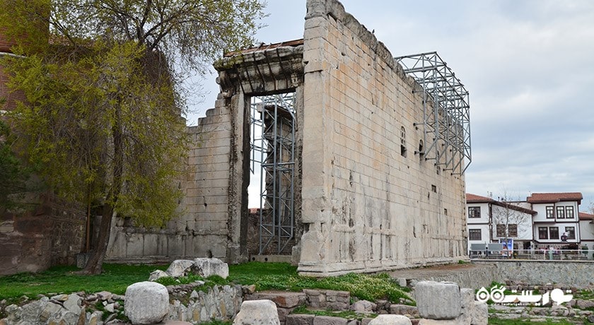  معبد آگوستوس شهر ترکیه کشور آنکارا