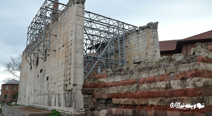  معبد آگوستوس شهر ترکیه کشور آنکارا