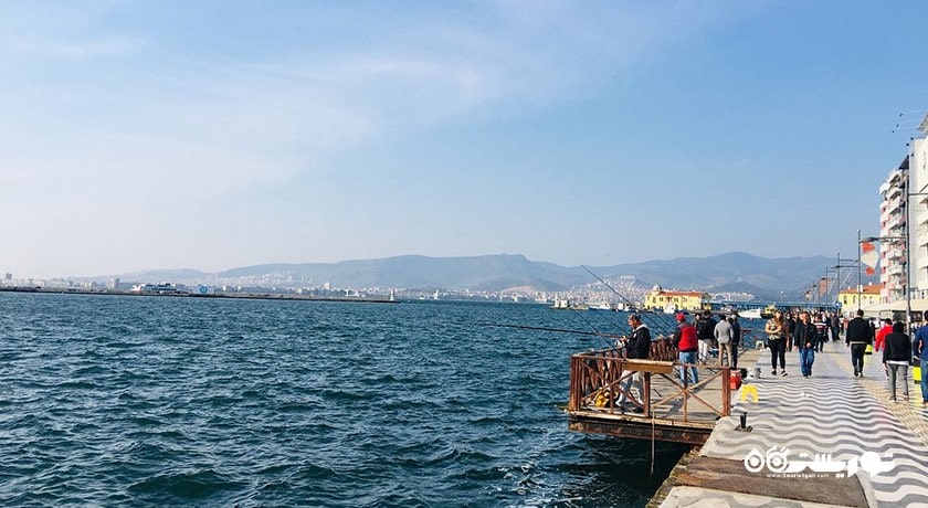 سرگرمی خیابان کوردون بویو شهر ترکیه کشور ازمیر