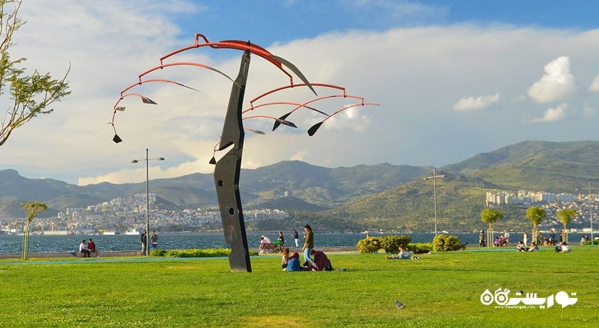 سرگرمی خیابان کوردون بویو شهر ترکیه کشور ازمیر