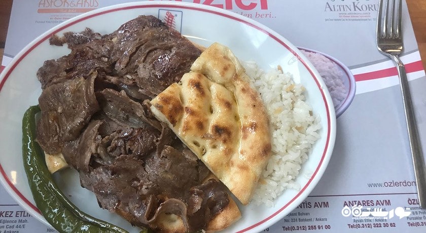 رستوران رستوران اوزلر دونر شهر آنکارا 