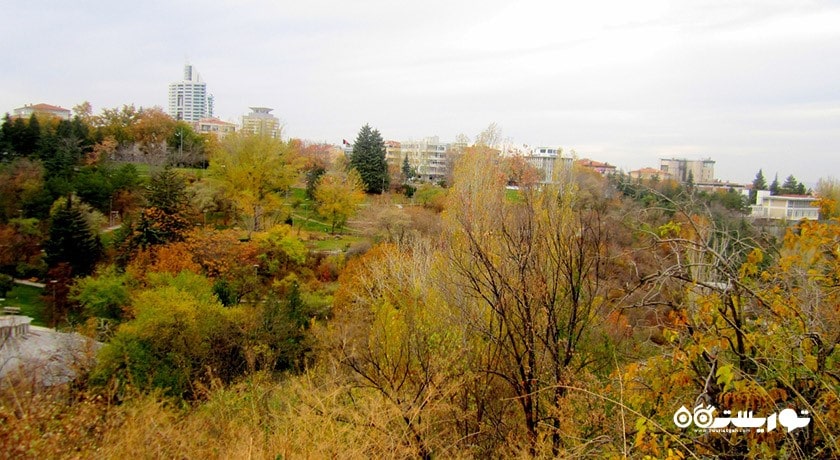 سرگرمی باغ گیاه شناسی آنکارا شهر ترکیه کشور آنکارا