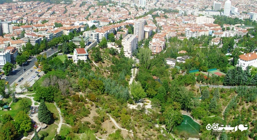 سرگرمی باغ گیاه شناسی آنکارا شهر ترکیه کشور آنکارا