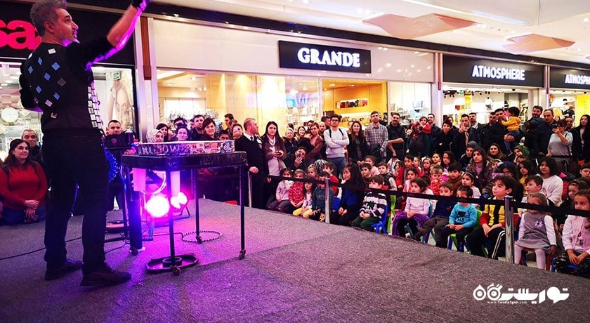 مرکز خرید مرکز خرید پودیوم شهر ترکیه کشور آنکارا