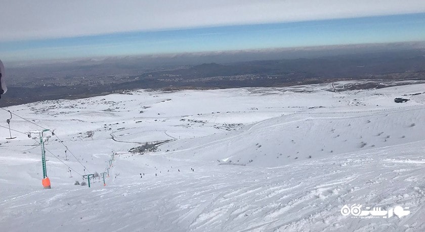 سرگرمی مرکز تفریحی اسکی المادا شهر ترکیه کشور آنکارا