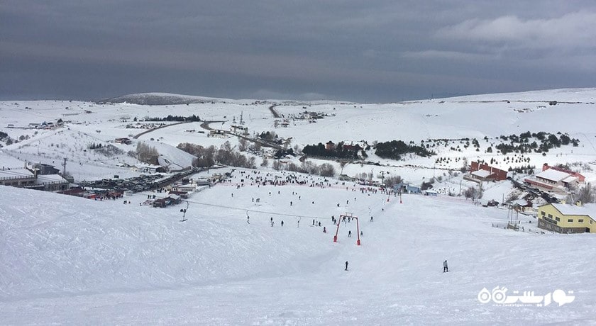 سرگرمی مرکز تفریحی اسکی المادا شهر ترکیه کشور آنکارا