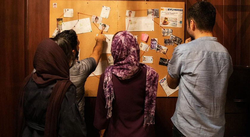 اتاق فرار سرقت و شام آخر -  شهر تهران