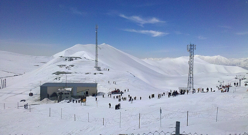  پیست اسکی توچال شهر تهران استان تهران