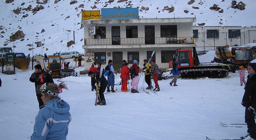  پیست اسکی دیزین شهر البرز استان کرج