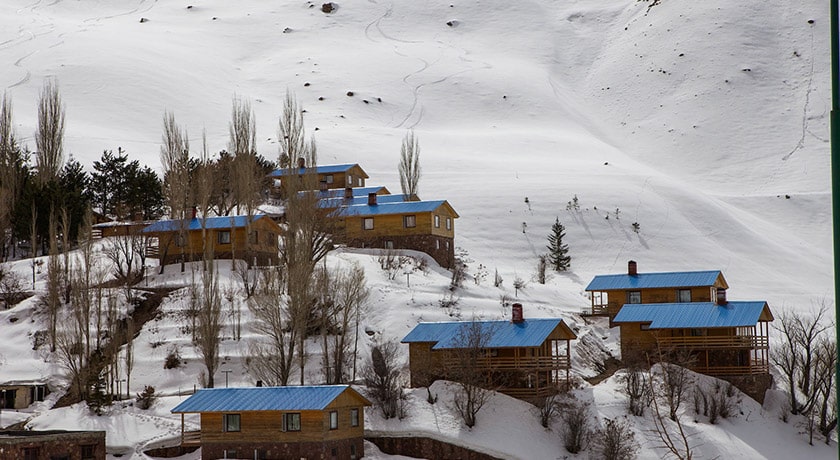  پیست اسکی دیزین شهر البرز استان کرج