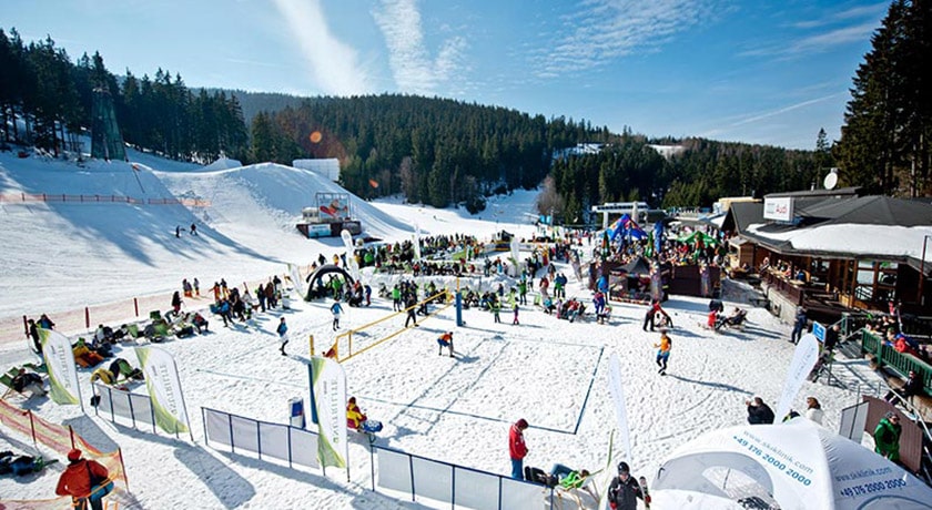  پیست اسکی دیزین شهر البرز استان کرج