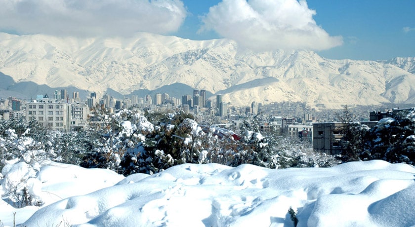  کوه توچال شهر تهران استان تهران