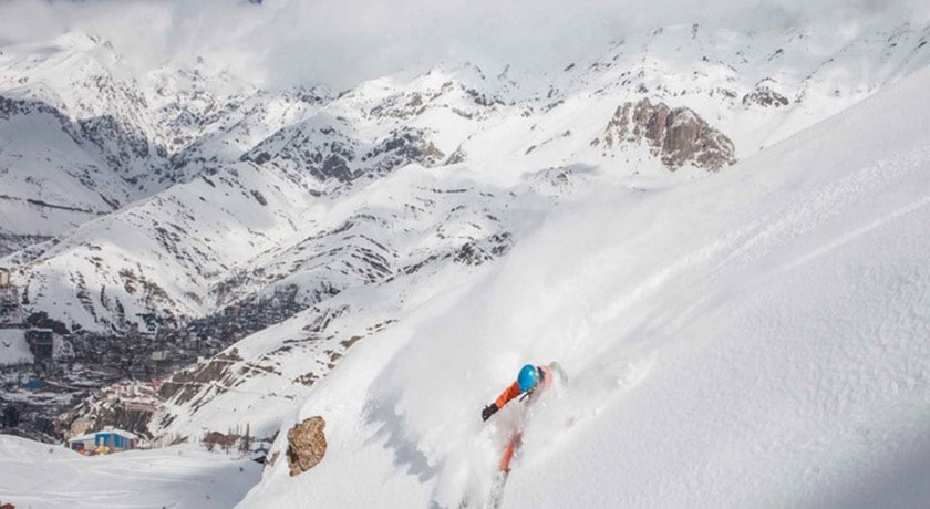  پیست اسکی شمشک شهر تهران استان تهران