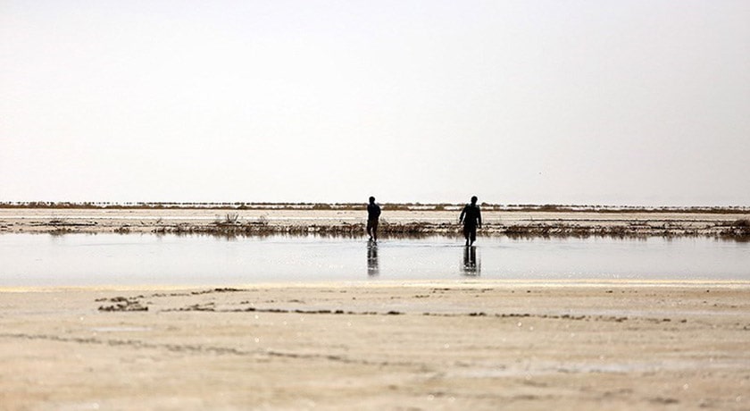  تالاب گاوخونی شهرستان اصفهان استان اصفهان