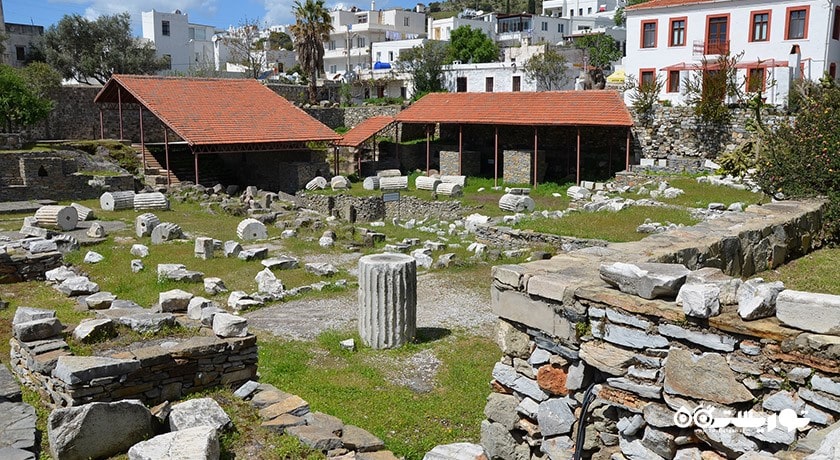  مقبره ماسولوس شهر ترکیه کشور بدروم