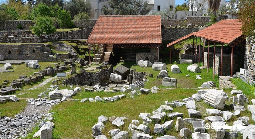  مقبره ماسولوس شهر ترکیه کشور بدروم