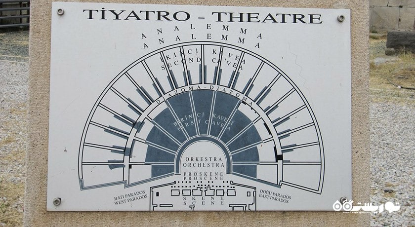 آمفی تئاتر بدروم شهر ترکیه کشور بدروم