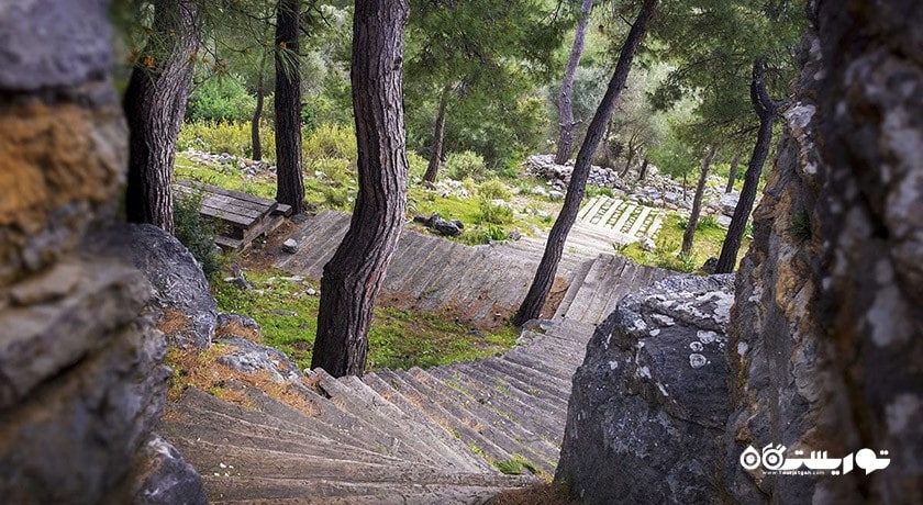  شهر تاریخی پداسا شهر ترکیه کشور بدروم