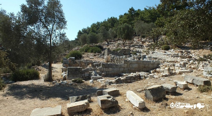  شهر تاریخی پداسا شهر ترکیه کشور بدروم