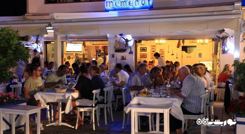 رستوران رستوران غذای دریایی ممدوف شهر بدروم 