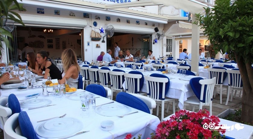رستوران رستوران غذای دریایی ممدوف شهر بدروم 