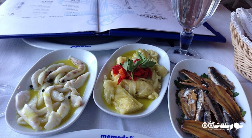 رستوران رستوران غذای دریایی ممدوف شهر بدروم 