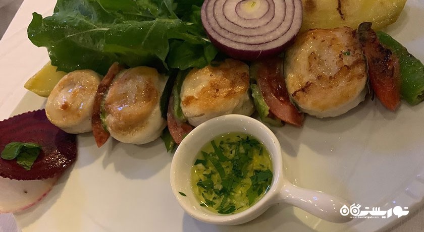 رستوران رستوران غذای دریایی ممدوف شهر بدروم 