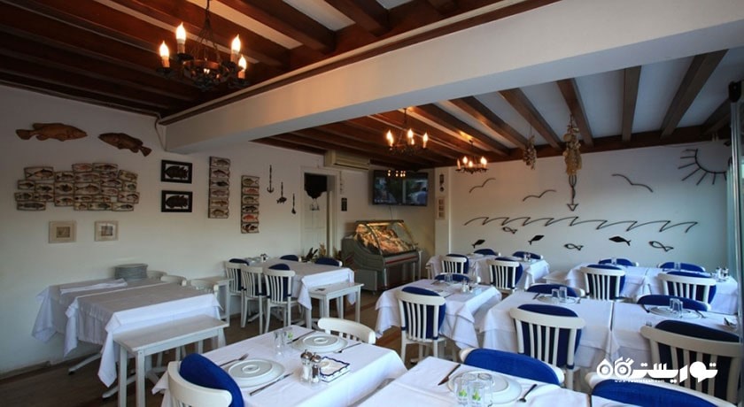 رستوران رستوران غذای دریایی ممدوف شهر بدروم 