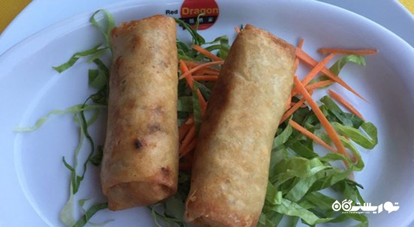 رستوران رستوران اژدهای قرمز شهر بدروم 