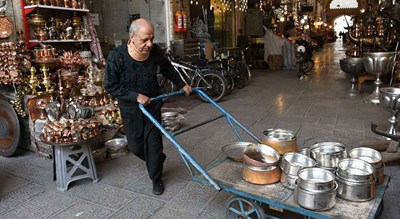  بازار مسگرهای اصفهان شهر اصفهان استان اصفهان