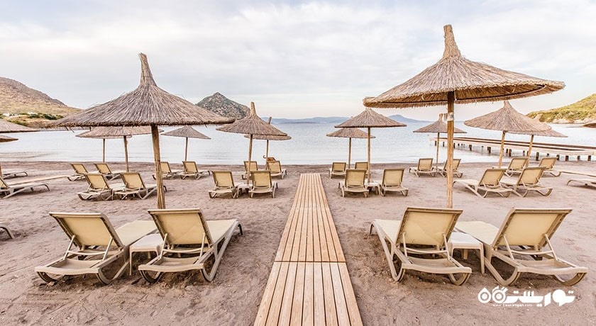 سرگرمی ساحل کارااینجیر شهر ترکیه کشور بدروم