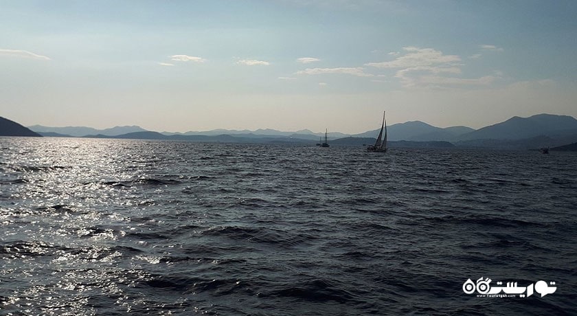 سرگرمی جزیره اوراک شهر ترکیه کشور بدروم