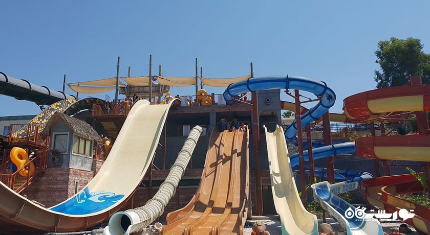 سرگرمی پارک آبی پایرتس این کاکتوس شهر ترکیه کشور بدروم
