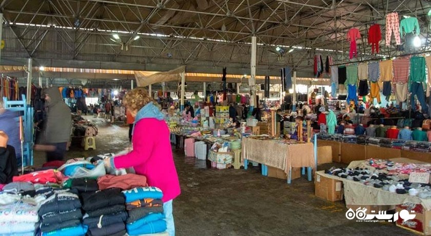 مرکز خرید بازارهای هفتگی بدروم شهر ترکیه کشور بدروم