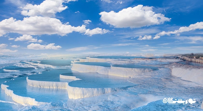سرگرمی سفر روزانه از بدروم به پاموکاله و هیراپولیس شهر ترکیه کشور بدروم