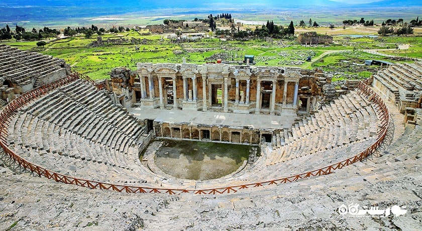 سرگرمی سفر روزانه از بدروم به پاموکاله و هیراپولیس شهر ترکیه کشور بدروم