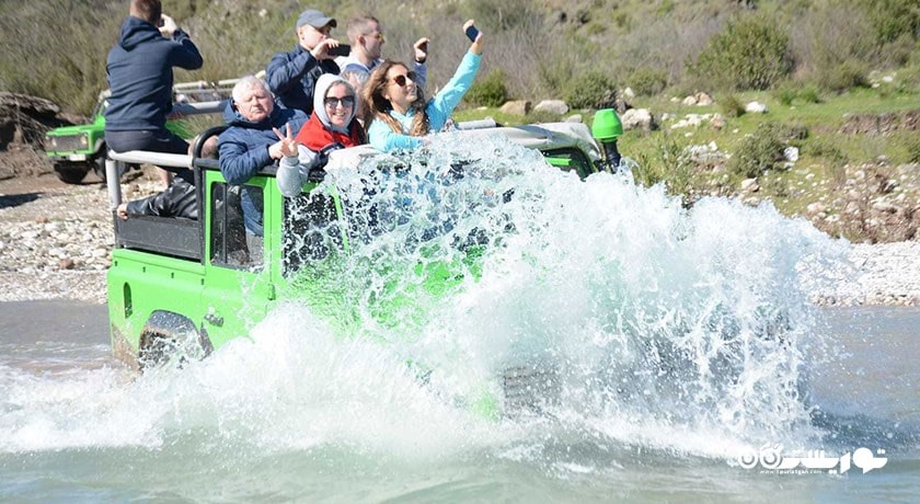 سرگرمی تور جیپ 4×4 تمام روزه بدروم  شهر ترکیه کشور بدروم