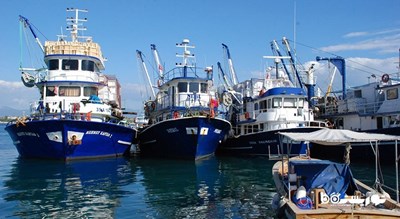 سرگرمی ماهیگیری در دریای اژه  شهر ترکیه کشور بدروم