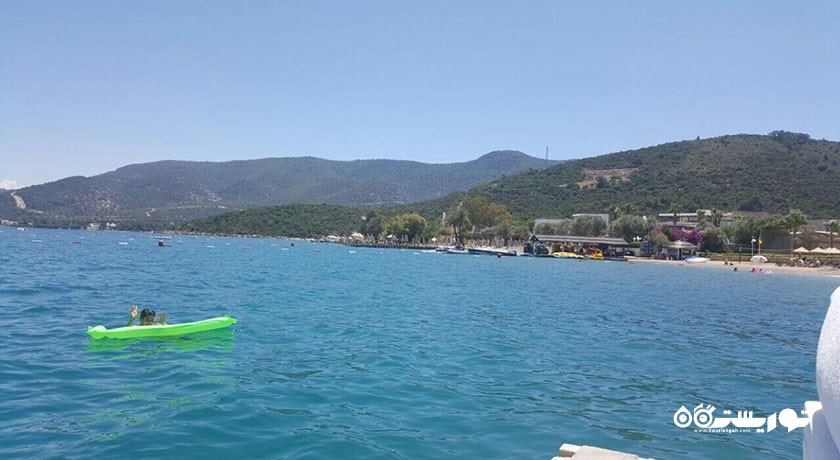 سرگرمی ساحل توربا شهر ترکیه کشور بدروم