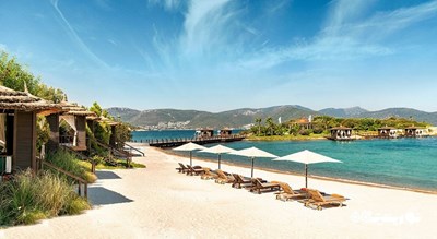 سرگرمی ساحل توربا شهر ترکیه کشور بدروم