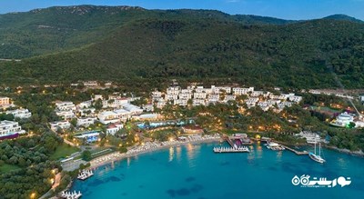 سرگرمی ساحل توربا شهر ترکیه کشور بدروم